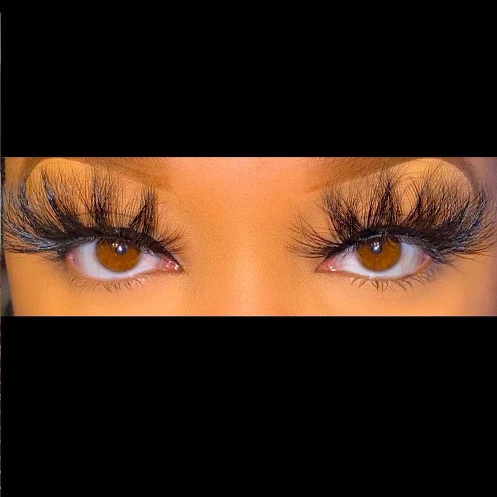 Dramatic 5D Waterproof Faux Fluffy Mink Eyelashes